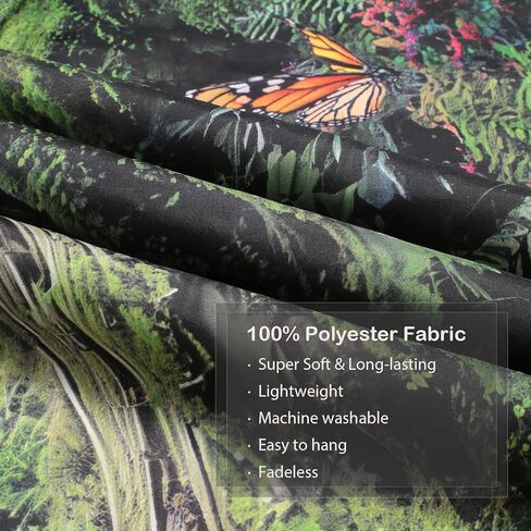Miytal Enchanted Forest Portal Tapestry, Magical Green Mossy Tree Hole Woodland Aesthetic Wall Hanging, Fantasy Nature Art Decor for Bedroom, Living Room, Dorm - 70.9" x 90.6" in Kuwait