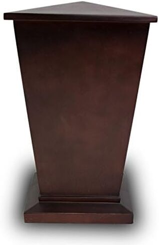 Forget-Me-Not Stained Glass Memorial Urn for Adults - Large - Holds Up to 200 Cubic Inches of Ashes - Blue Cremation Urn for Ashes in Saudi Arabia