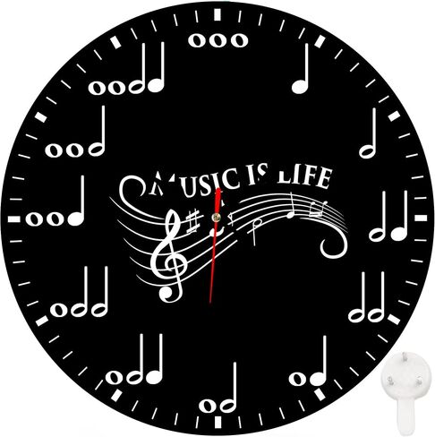 Identiy Golf Ball Texture Round Wall Clock 12 Inch, Silent Non-Ticking Battery Operated, Large Number Display Round Analog Wall Clock Decorative for Bedroom,Bathroom,Office and Kitchen in Saudi Arabia