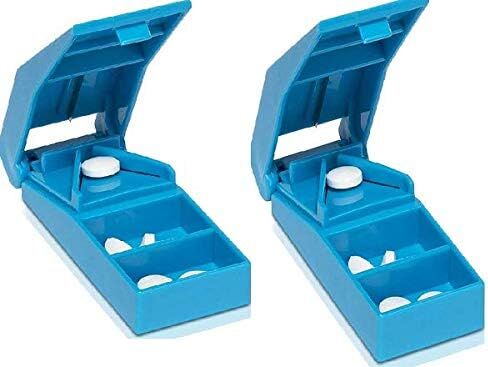 Renoir Pill Cutter, Pill Splitter with Stainless Steel Blade, for Cutting Small Pills or Large Pills in Half (1 Pack) in Saudi Arabia