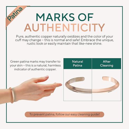 TheraCopper Copper Bracelet for Men & Women — 100% Pure Copper Bracelets — Raw, Solid & Uncoated Authentic Handmade Tibetan Bracelet Cuff Bangles (Prism & Tier Design) in Kuwait