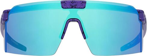 Piranha Eyewear Upland Flip Up Shield Sunglasses for Men with Blue Mirror Lenses and Peripheral Coverage in Saudi Arabia