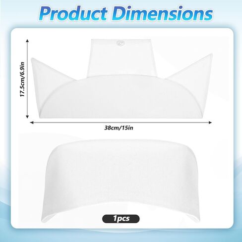 White Nurse Hat Costume Female Headband Nurse Cap Decoration Nursing Cap with Pins Nurses Caps Outfit for Nursing School Graduation Party Cosplay Halloween Dress Up in Saudi Arabia