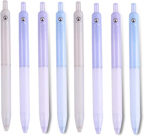 YYaaloa 48pcs Fruit Printed Cute Gel ink Pens 0.5mm Black Ink Retractable Work Pen with Super Soft Grip Pen for Kids Men Women Office and School (fruit pens 48pcs) in Saudi Arabia
