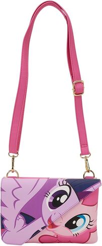 Loungefly My Little Pony Twilight Sparkle & Pinkie Pie Crossbody Bag in Kuwait