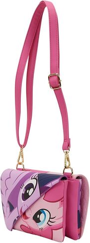 Loungefly My Little Pony Twilight Sparkle & Pinkie Pie Crossbody Bag in Kuwait