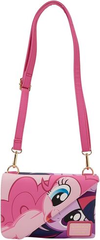 Loungefly My Little Pony Twilight Sparkle & Pinkie Pie Crossbody Bag in Kuwait