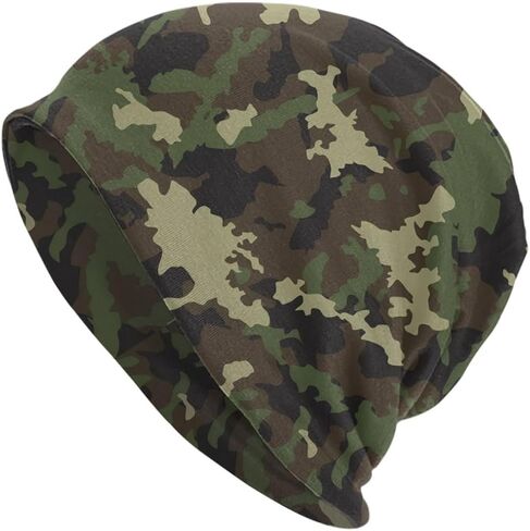 Unisex Adult Knit Hat Casual Stretch Beanie Hats Breathable Sports Cycling Hat Nightcap Chemo Headwear in Saudi Arabia