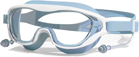 Kids Swim Goggles 2 Pack, Anti-Fog Anti-UV Wide View Swimming Goggles for Kids Boys & Girls Age 10-15 in Saudi Arabia