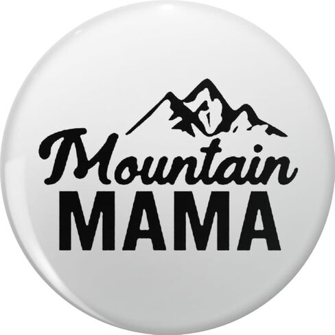 Mountain mama creative design, best gift for travelers, trippers, and hikers. Pin Lapel Pin Cute Brooch Pins Badges 0.75" in Kuwait
