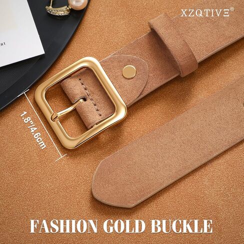 XZQTIVE أحزمة جلدية نسائية لفساتين بناطيل الجينز in Kuwait