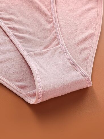 Women Bikini Underwear Breathable Ladies Panties Low Rise Comfortable Briefs Invisible Hipster 5-Pack in Kuwait