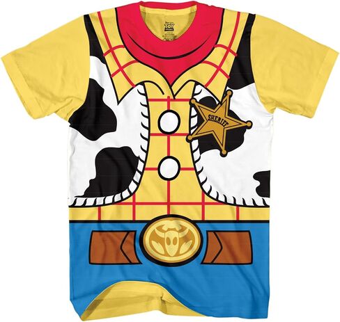 Toy Story Woody Sheriff or Buzz Lightyear T-Shirt for Boys & Girls Soft Lightweight Graphic Tee, Short Sleeve for Youth S-XL in Saudi Arabia