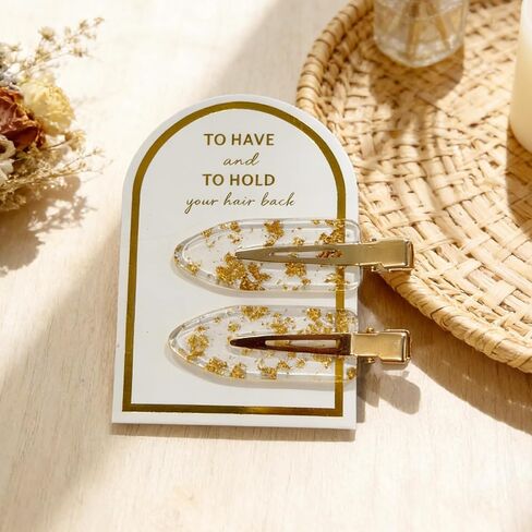 Bridesmaid Proposal Gifts Set of 4/6/8 Pairs Bridesmaid Earrings and Hair Clips I Couldn't Say I Do Without You Earring Cards Bridal Party Gifts for Bridesmaids Wedding Day in Kuwait