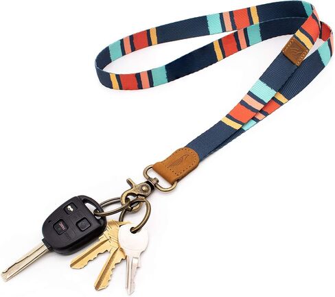 POCKT Slim Card Holder Wallet + Wrist and Neck Lanyard for Keys Bundle for Women | Cali in Saudi Arabia