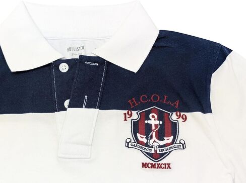 Hollister Men's Advanced Flex Pique Polo Shirt (Slim Fit) HOM-3s in Kuwait