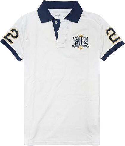 Hollister Men's Advanced Flex Pique Polo Shirt (Slim Fit) HOM-3s in Kuwait