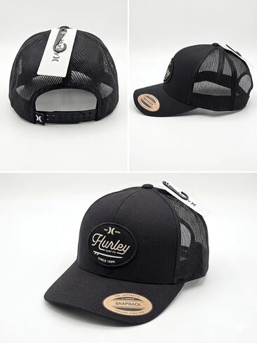 Hurley Mens Hat - Beach Break Trucker Water Resistant Baseball Cap in Saudi Arabia