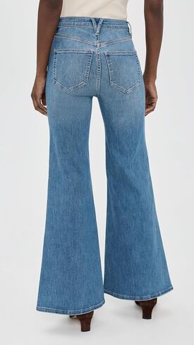 Veronica Beard Jean Women's Joplin High Rise Wide Flare Jeans in Kuwait