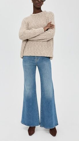 Veronica Beard Jean Women's Joplin High Rise Wide Flare Jeans in Kuwait