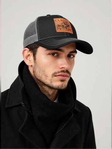 Grandpa Hat,I'm Not Old I'm Classic Trucker Hat Summer Adjustable Retirement Baseball Caps Black in Saudi Arabia