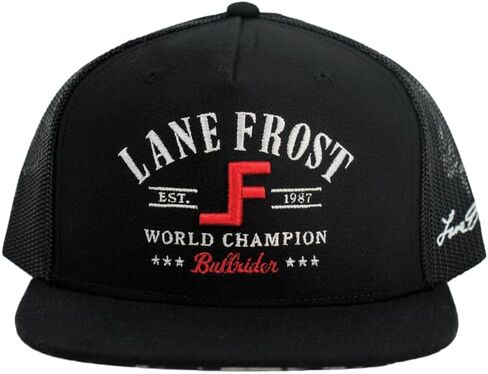 Lane Frost Brand Rough Cap Black in Saudi Arabia