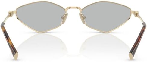 Small Geometric Sunglasses in Pale Gold by MIU MIU in Saudi Arabia