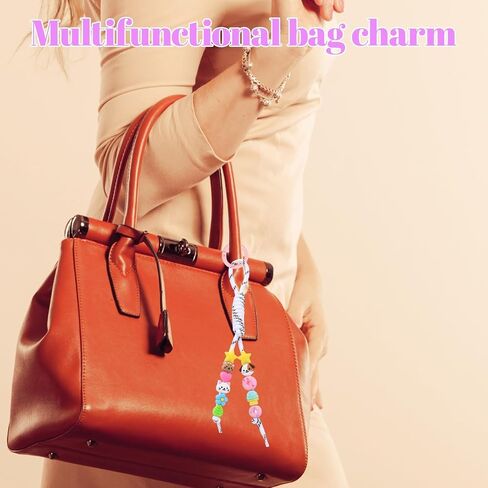 16Pcs Paracord Keychain, 8 Color Roman Knot Braided Rope Keychain with 0.94 in Spring Clasp Durable Bag Charm for Backpacks Handbags and Purse Accessories in Saudi Arabia