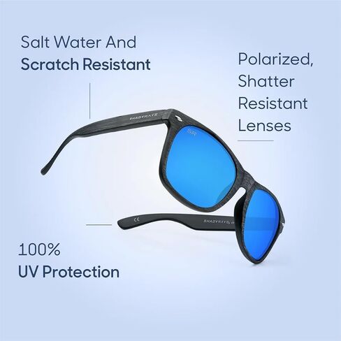 Shady Rays Classic - Blackout/Smoke Lens, Standard Fit in Saudi Arabia