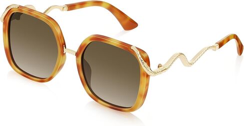Polarized Sunglasses for Women Oversized Square Womens Sunglasses Vintage Style Sun Glasses UV Protection in Saudi Arabia
