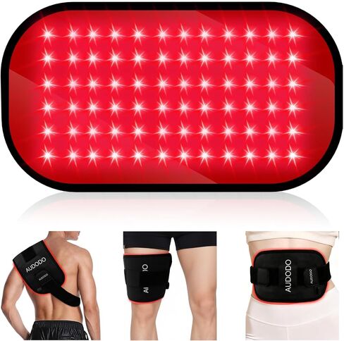 Red Light Therapy for Body, Infrared Light Therapy for Body, Red Light Therapy Belt with Timer, USB-Powered Light Therapy Products, 660nm&850nm Redlight Therapy Pad for Belly Back Shoulders Legs Hands in Saudi Arabia