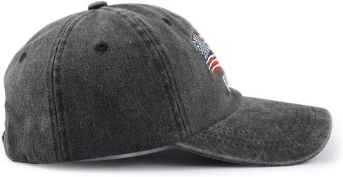 American Flag Hats for Men Women, Embroidered Adjustable Cotton USA Baseball Cap in Saudi Arabia