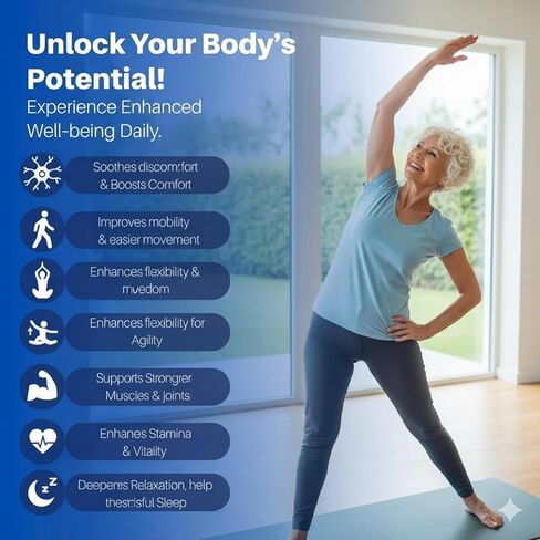 Sciatica Nerve Pain Relie | Botanical Extracts | Carefully Selected Ingredients, Premium Quality, 120 Capsulesf in Saudi Arabia