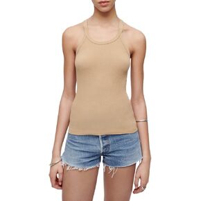 RE/DONE Women's Ribbed Tank in Kuwait