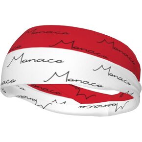 Country Flag Headband Elastic Sweatband Patriotic Sports Headband for Cycling Football Walking in Saudi Arabia