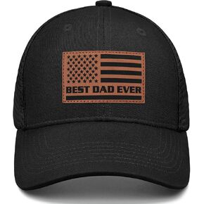Best Dad Ever Hats American Flag Baseball Cap in Saudi Arabia