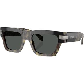 Versace 0VE4454 545687 Havana Rectangle Sunglasses for Mens, 52/20/145 in Kuwait