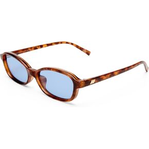 Le Specs Honeypot Sunglasses - Amber Tort, Oval, Unisex, Classic Everyday Style in Saudi Arabia