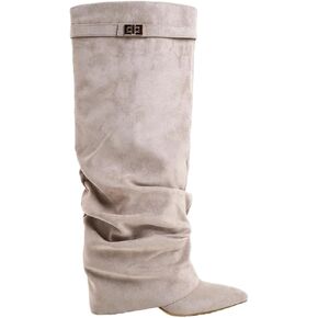 SWZEC Slouchy Knee High Boots in Saudi Arabia