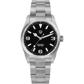 watchdives WD6610 Automatic Watch, Japanese 9015 Movement 37mm Sapphire Crystal Men Watches 100m Waterproof Wristwatch with Quick OTF Adjustment Clasp in Saudi Arabia