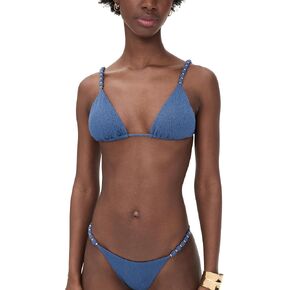 ViX Paula Hermanny Women's Beads Tri Parallel Bikini Top in Saudi Arabia