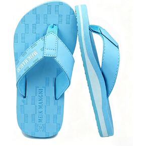 Meik Mangni Kids Boys Girls Arch Support Flip Flops Comfortable Cushion Thong Sandals Slip Resistant Summer Sandals Lightweight Quick Dry Slide Shower Shoes for Beach Swim Pool (Little Kid/Big Kid) in Saudi Arabia