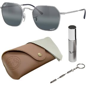 Ray-Ban RB3694 JIM Square-Round Shaped Sunglasses for Men & Women with Official RAYBAN Eyewear Kit in Kuwait