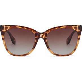 Cat Eye Sunglasses for Women Fashion UV400 Protection Oversized Retro Shades with Lens Cloth & Case in Saudi Arabia