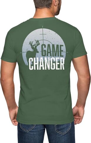 GIMMEDAT Deer Hunting Men Shirt Honey Hole Women Dad Husband Short Sleeve T-Shirt Gift in Kuwait