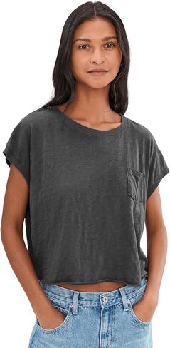 Mod-O-Doc Women's Short Dolman Sleeve Step Hem Tee in Saudi Arabia