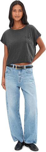 Mod-O-Doc Women's Short Dolman Sleeve Step Hem Tee in Saudi Arabia