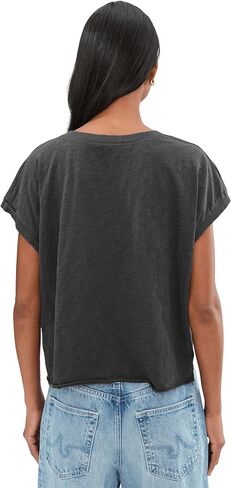 Mod-O-Doc Women's Short Dolman Sleeve Step Hem Tee in Saudi Arabia
