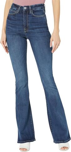 7 For All Mankind Women's No Filter Skinny Boot in Sophie Blue in Saudi Arabia