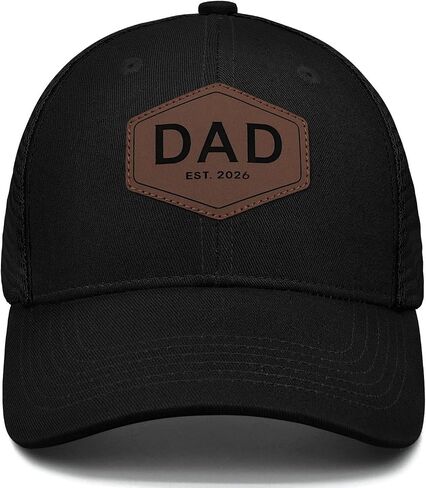 Worlds Best Dad Ever Trucker Hat Fathers Day Birthday Gifts for Father Dad Papa Daddy from Daughter Son Baseball Cap in Saudi Arabia